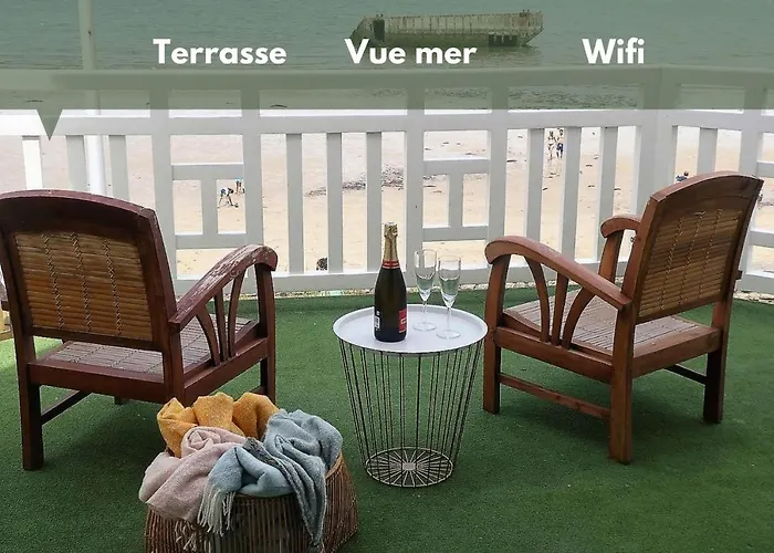 Evasion Vue Pontons Du D-day, Quai Apartment Arromanches-les-Bains