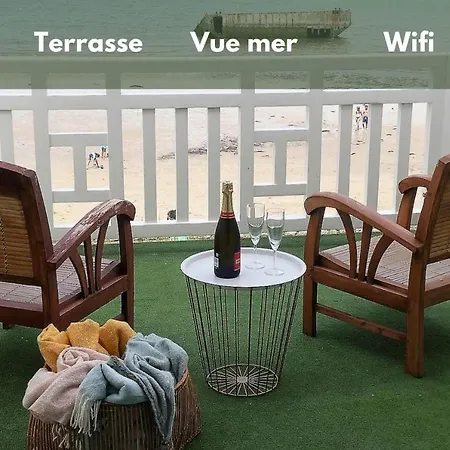 De Standing - Avec Terrasse Et Vue Apartmán Arromanches-les-Bains